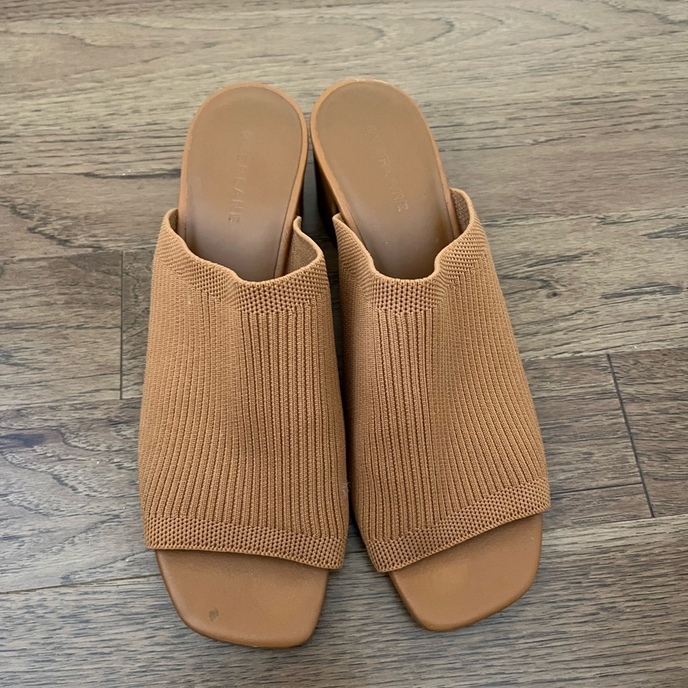 Everlane block heel sandals